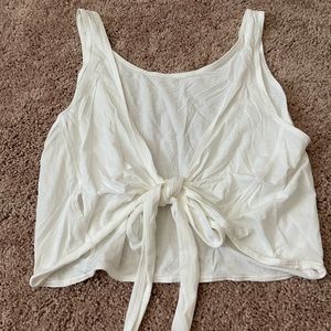 Lululemon tie crop top